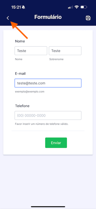 App Jotform Formulários Móveis 2