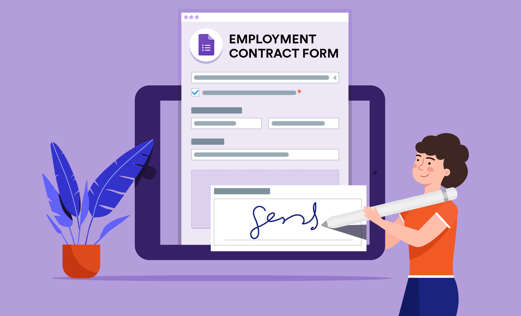 e-sign in google forms