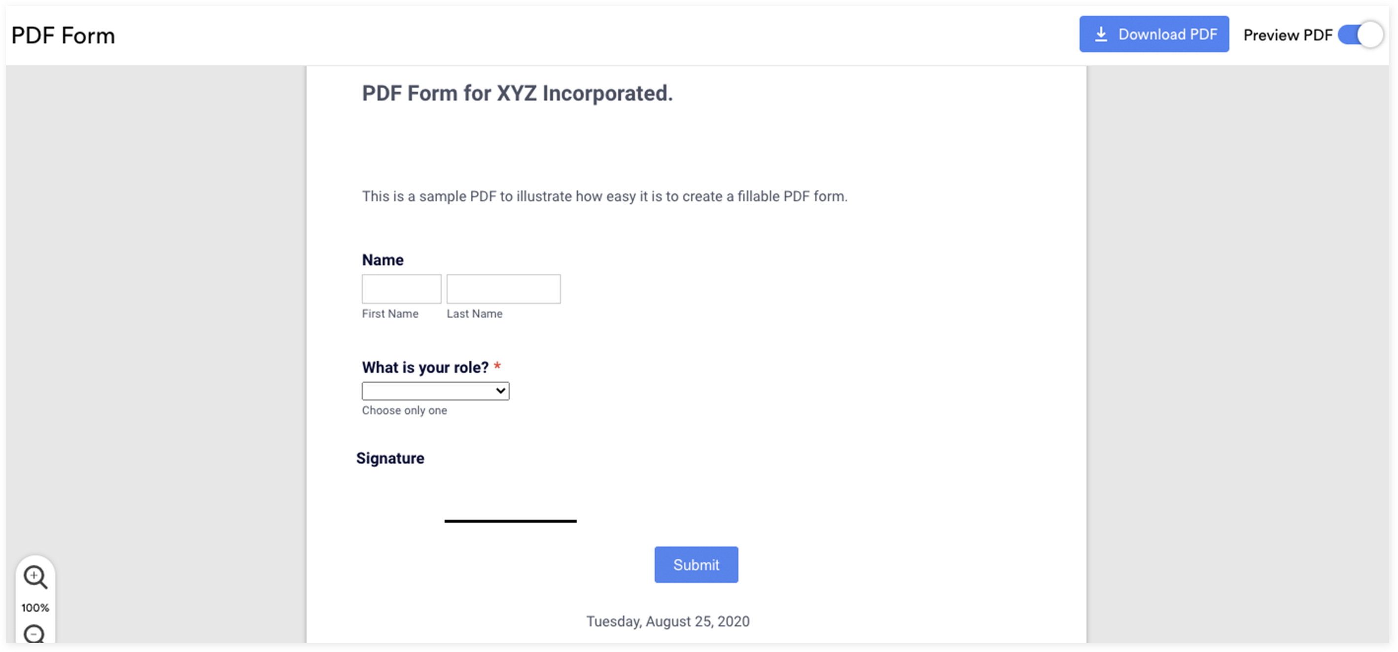 How to make a fillable PDF form without Acrobat Image-4