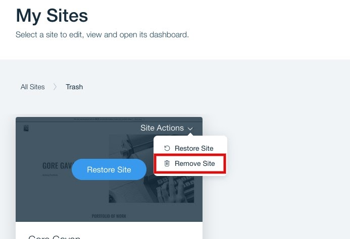 How to unpublish a Wix site in 4 simple steps Image-11