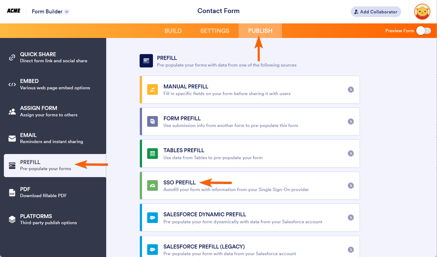 How to Enable SSO Prefill Image-1