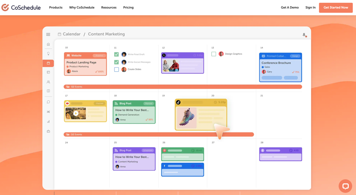 CoSchedule Landing