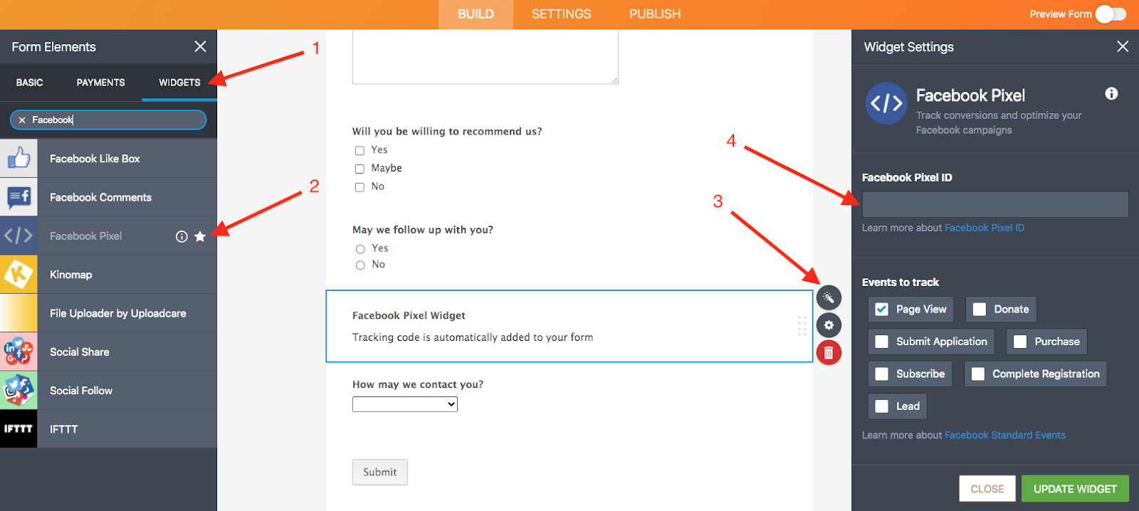 Retarget your audience on Facebook using online forms Image-1