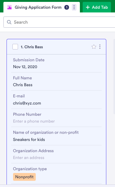 How to use Jotform Tables to facilitate giving Image-4