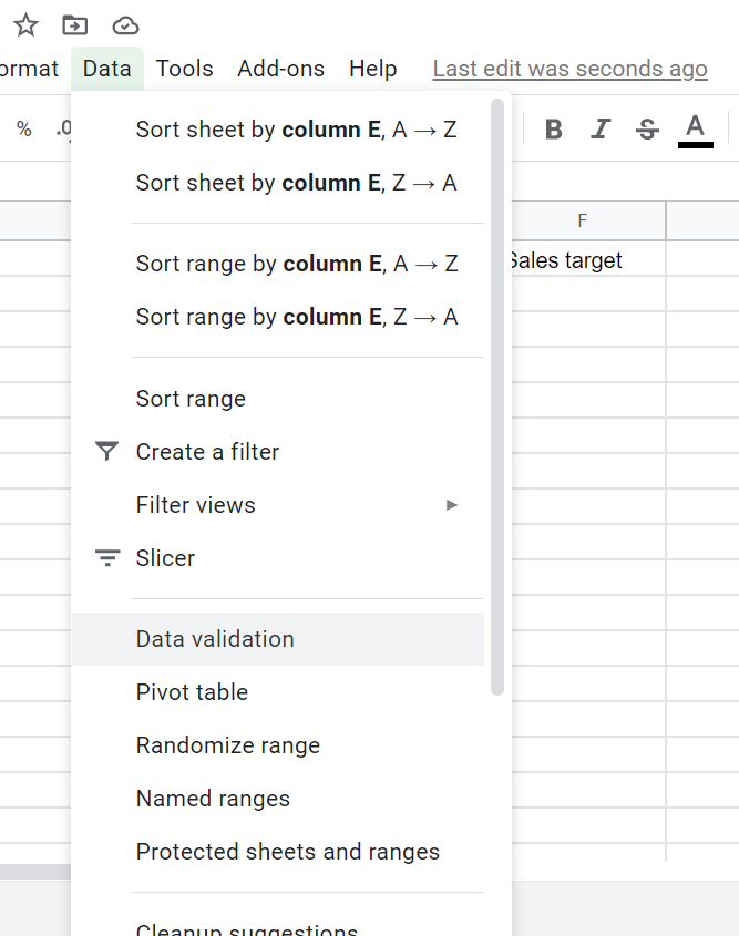 How to create a dropdown in Excel Image-12