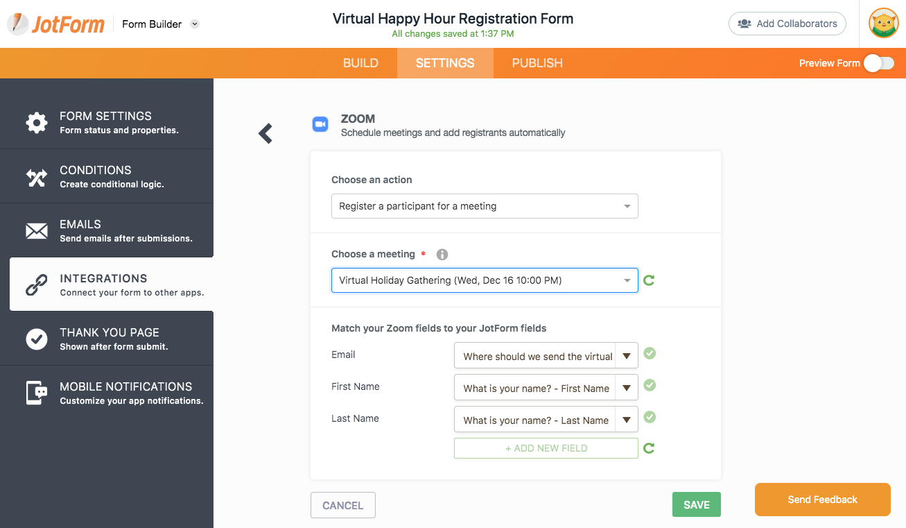 6 ways to use Jotform for virtual holiday gatherings Image-6