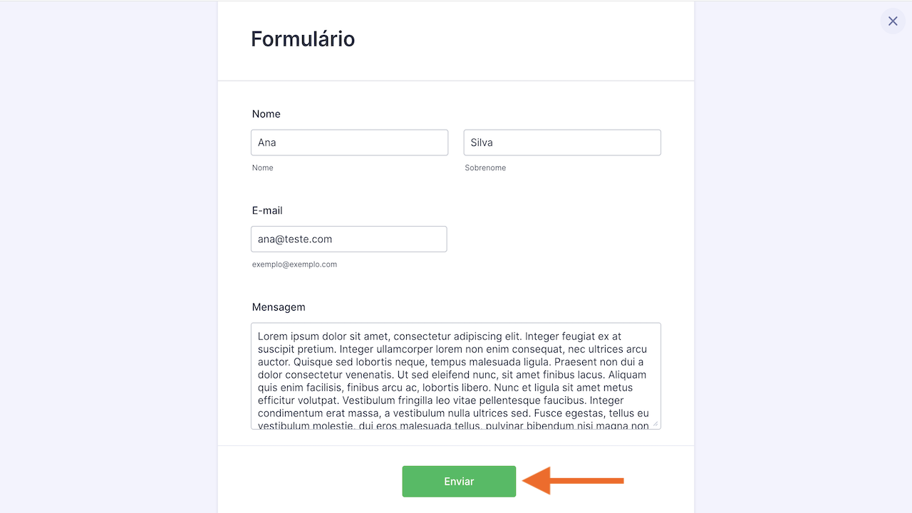 Jotform Tabelas - Enviando resposta editada