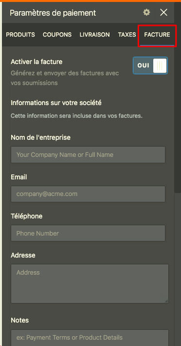 Générer une facture à partir d’un formulaire de commande Image-10