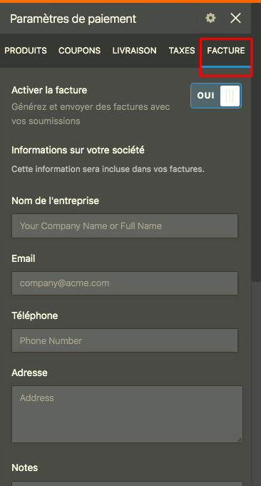 Générer une facture à partir d’un formulaire de commande Image-11