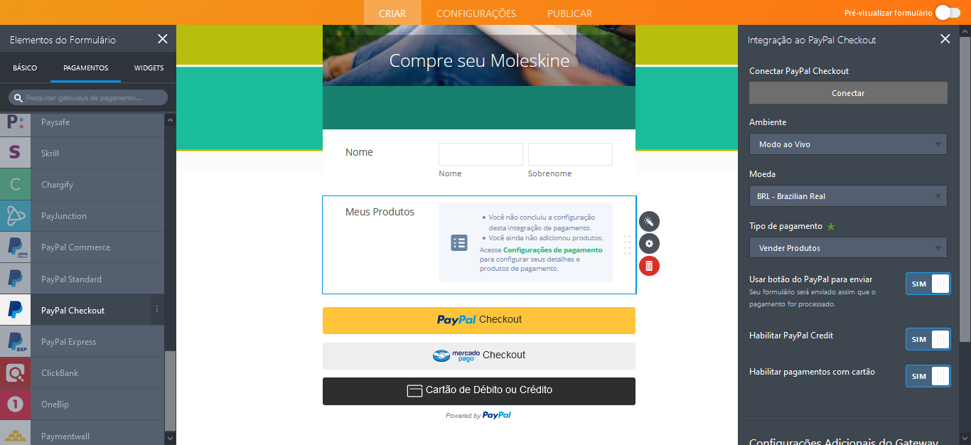 Colete múltiplos tipos de pagamentos usando a nova integração ao PayPal Checkout Image-2