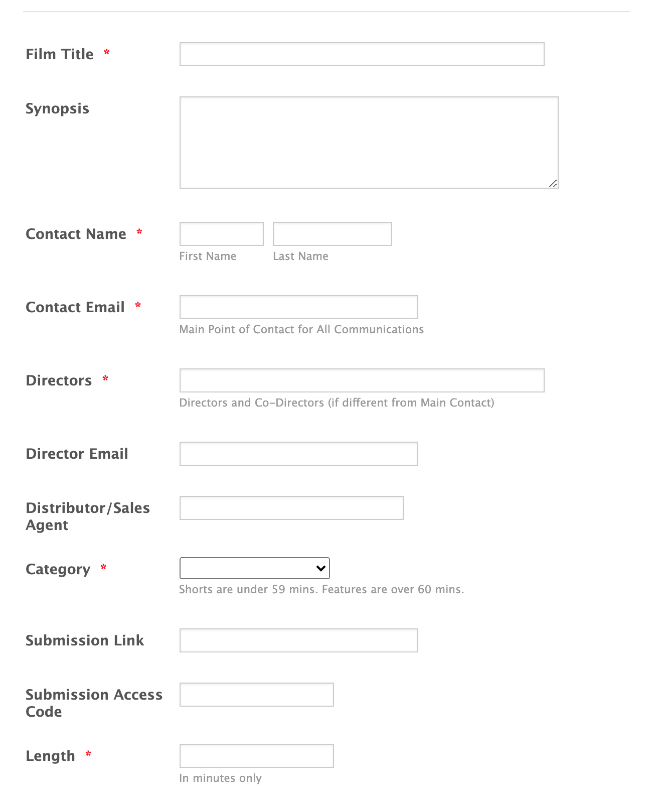 2020 Rooftop Films Summer Series Submission Form Template