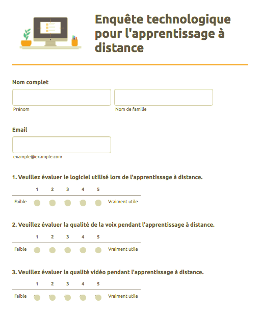 Enquête sur les technologies d'apprentissage