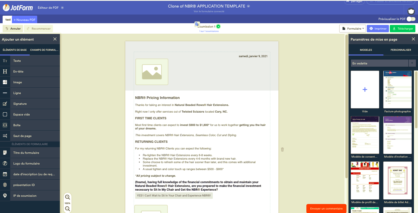 Editeur PDF de Jotform : transformez les réponses à vos formulaires en PDF bien conçus Image-2