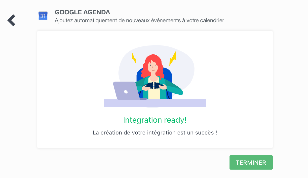 Nouvelle intégration de Google Agenda Image-8