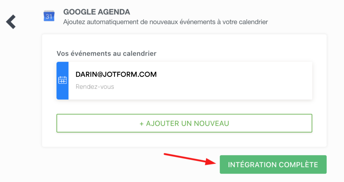 Nouvelle intégration de Google Agenda Image-7