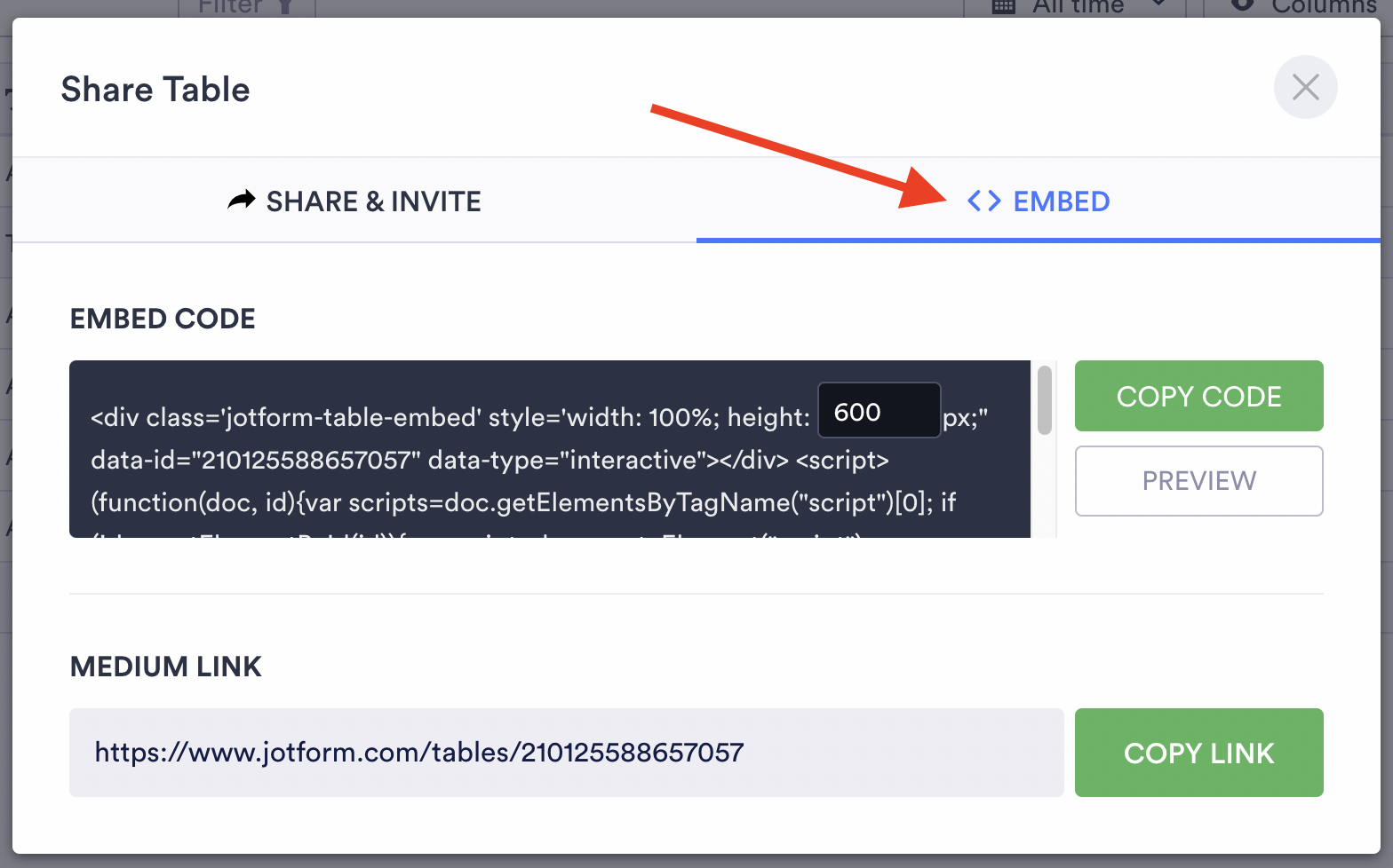 How to display Jotform submissions on your website Image-4