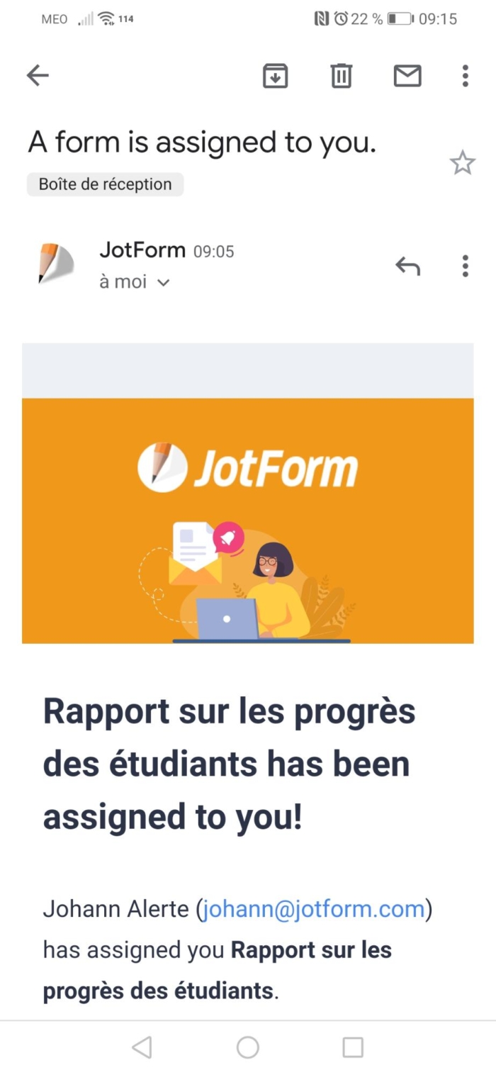 Comment assigner des formulaires dans Jotform pour améliorer le travail collaboratif Image-2