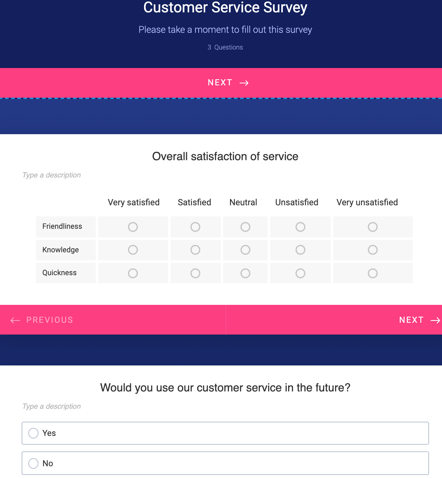 Customer Satisfaction Survey Template