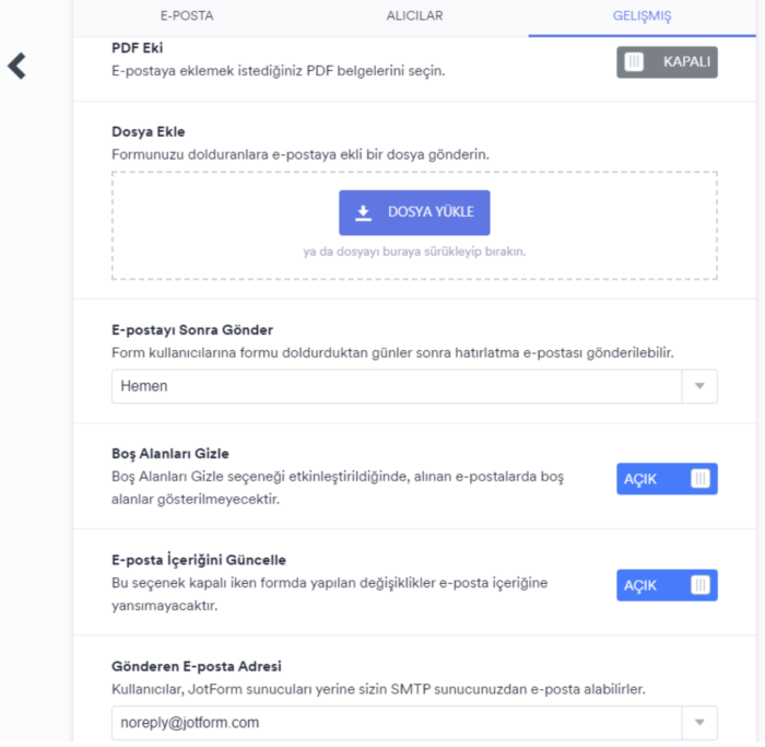 E-posta Bildirimi ve Otomatik Yanıtlayıcı Ayarları Image-9