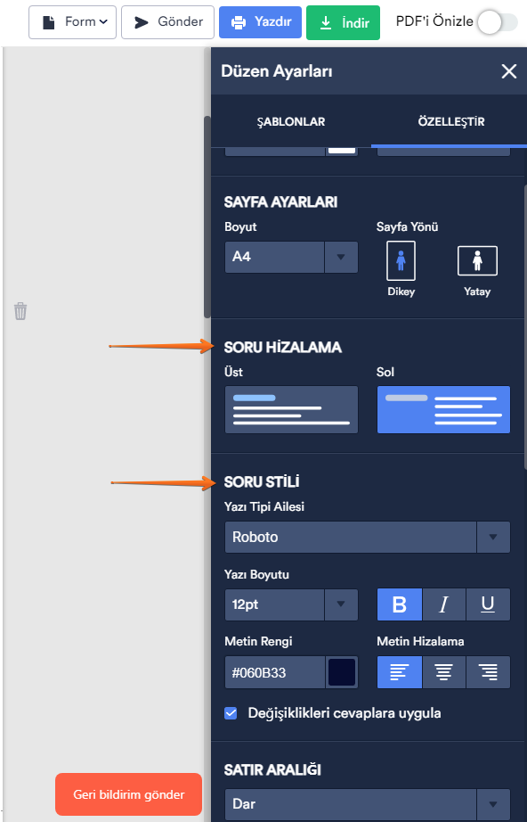Form Yanıtı Verilerini PDF Belgesine Uygulama Image-3
