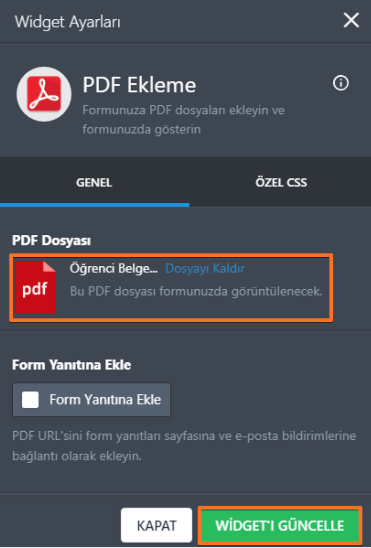 Formunuza PDF Belgesi Ekleme Image-3