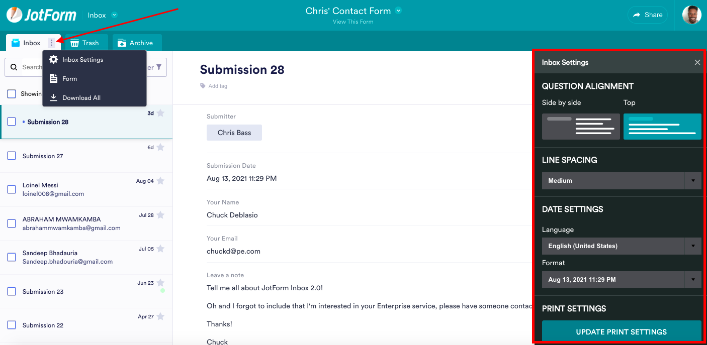 Announcing Jotform Inbox 2