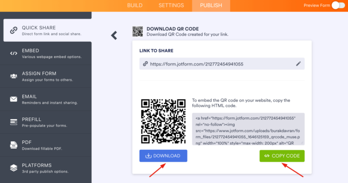 Cara membuat kode QR untuk Google Formulir di 2026 Image-4