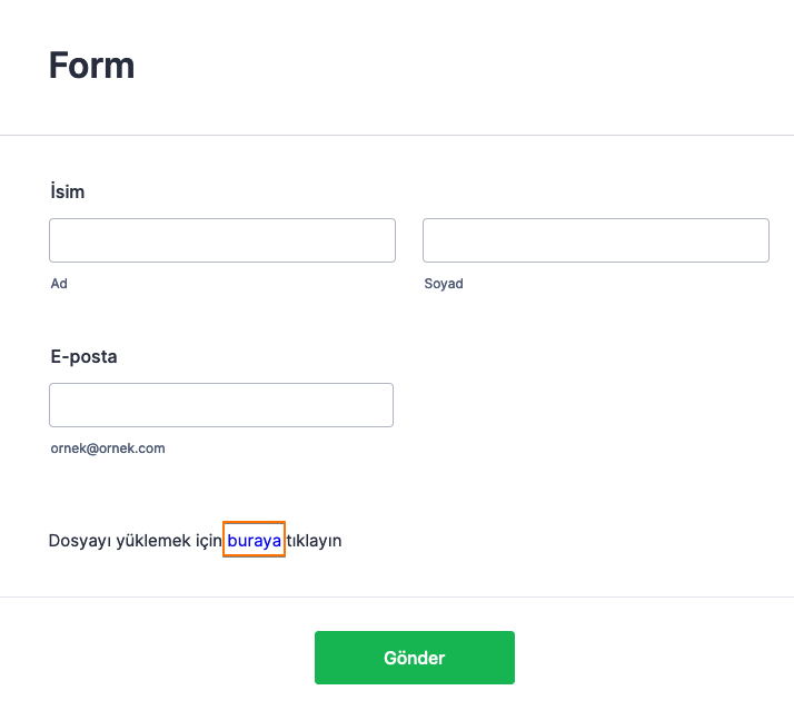 Formunuza İndirilebilir Bir Dosya Nasıl Eklenir Image-2