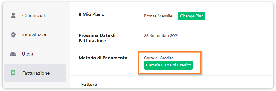 Come Cambiare Carta Di Credito Sul Mio Account Image-1