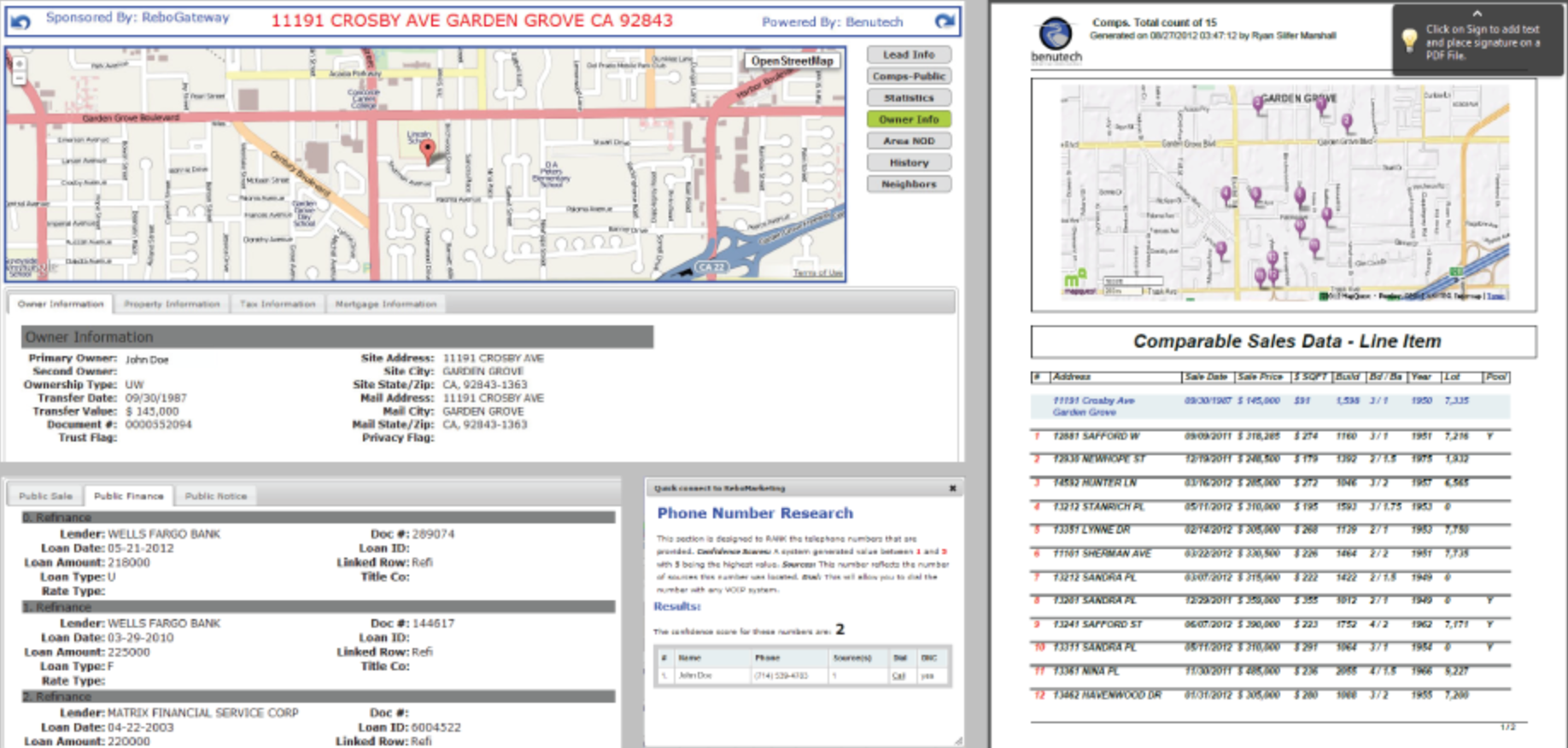 screenshot of rebogateway