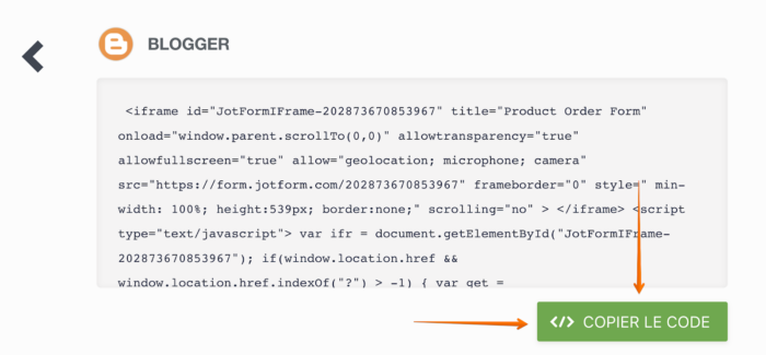 Comment ajouter un formulaire de contact sur Blogger Image-2