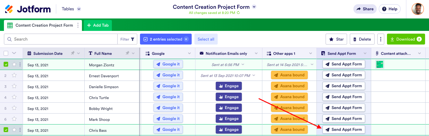 Announcing Jotform Tables Action Buttons Image-22