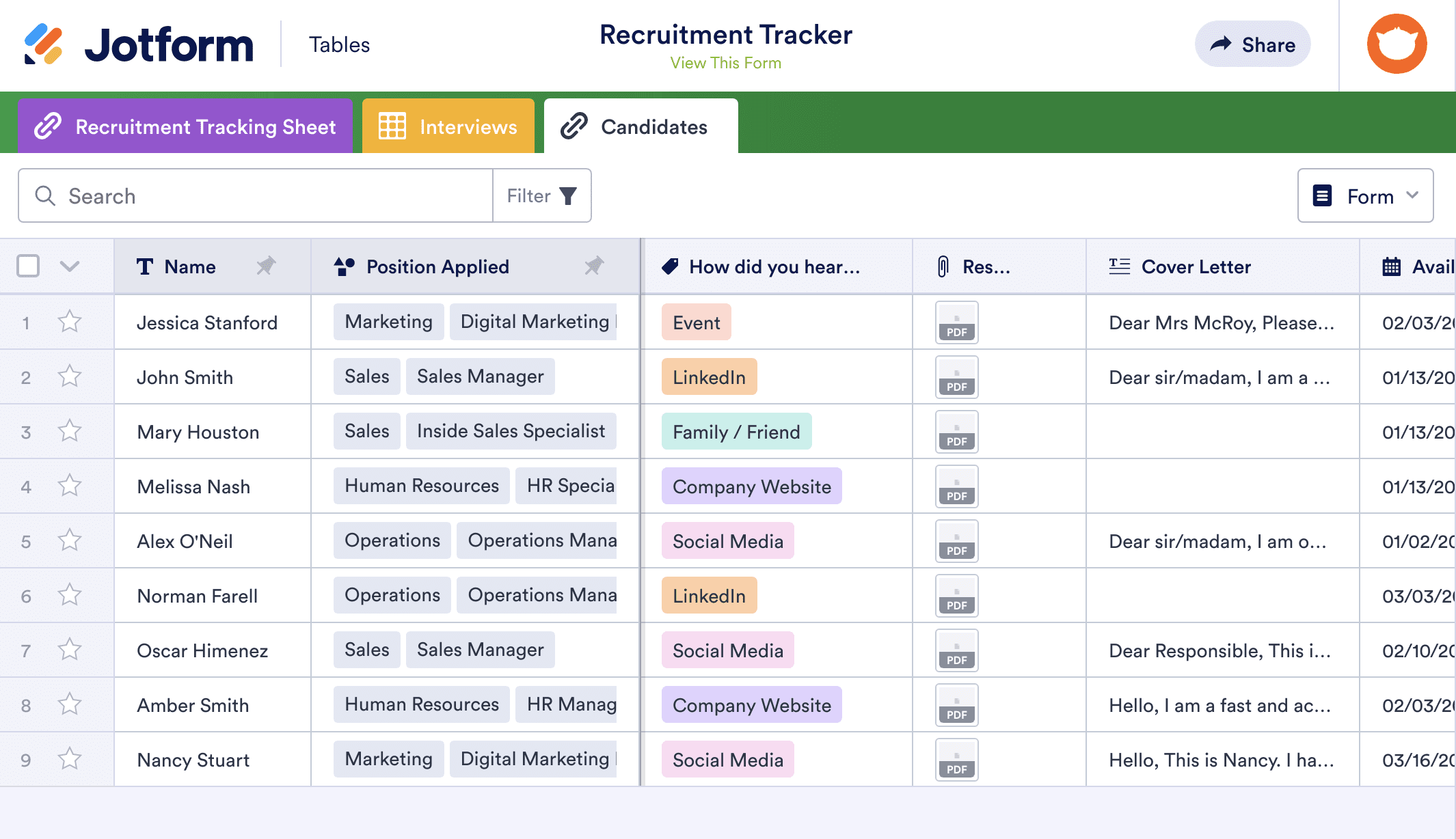 Announcing 300+ Jotform Table Templates Image-3