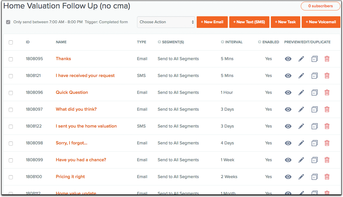 User Interface of BoldLeads