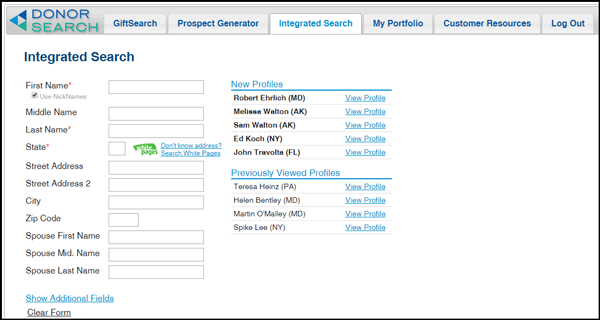 DonorSearch