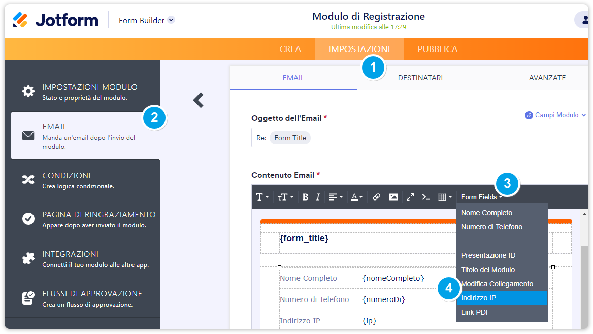 Come Trovare l'Indirizzo IP degli Utenti che Compilano il tuo Modulo Image-5