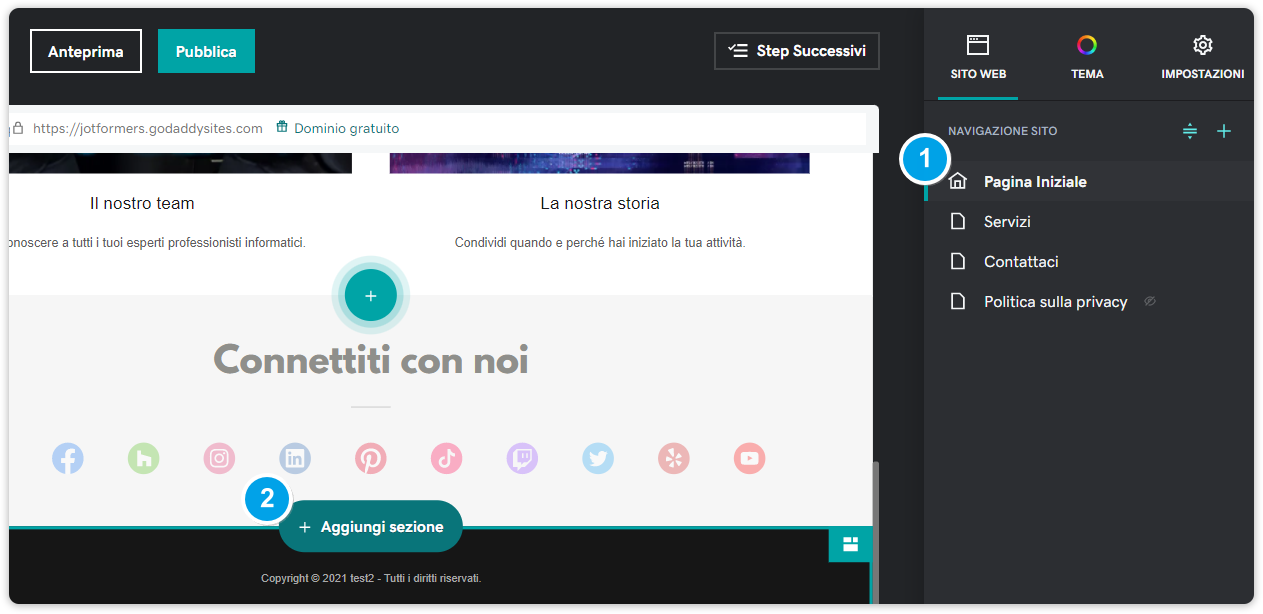 Aggiungere un Modulo a GoDaddy Image-2