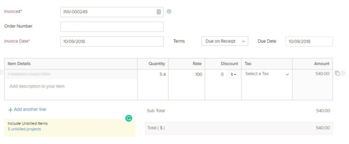 How to track time and invoice as a freelancer or agency Image-8