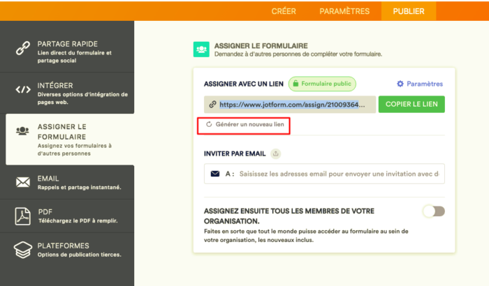 Comment assigner des formulaires dans Jotform pour améliorer le travail collaboratif Image-18
