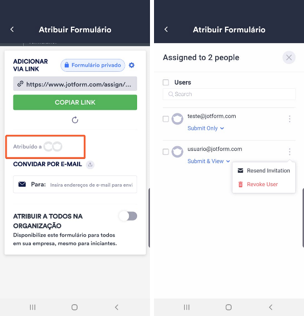 Atribua formulários usando Jotform para uma melhor colaboração Image-8