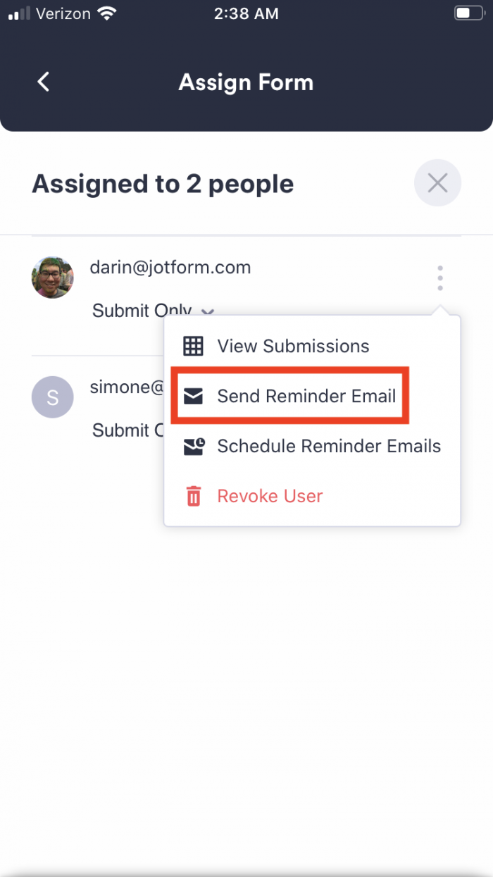 Atribua formulários usando Jotform para uma melhor colaboração Image-13