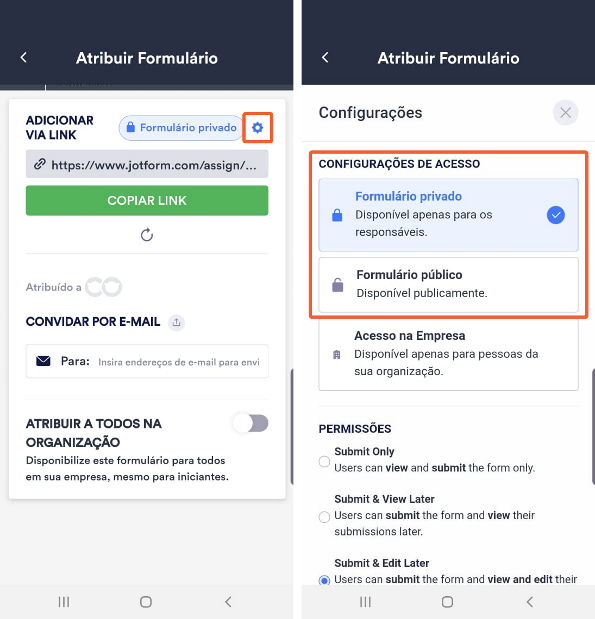 Atribua formulários usando Jotform para uma melhor colaboração Image-34