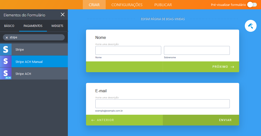 Apresentando a nova integração ao Stripe ACH Manual Image-1