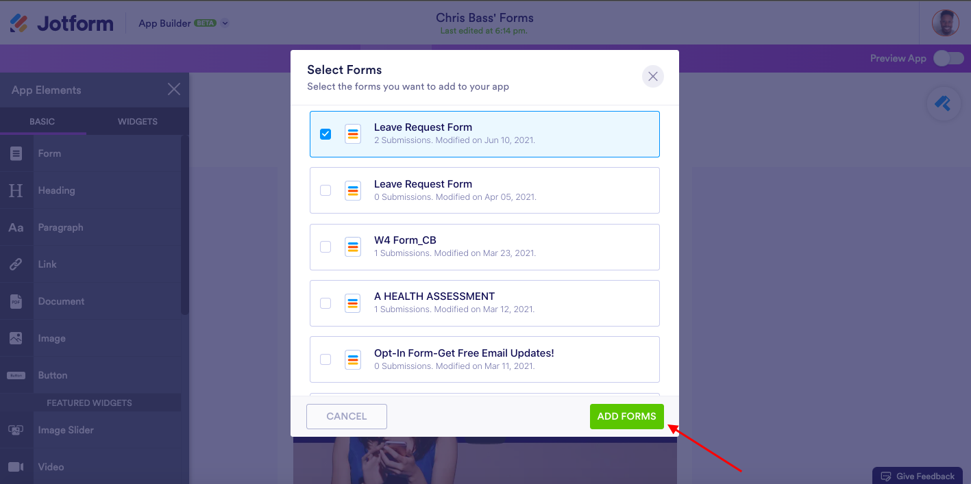 How to create your own no-code app in Jotform Image-6
