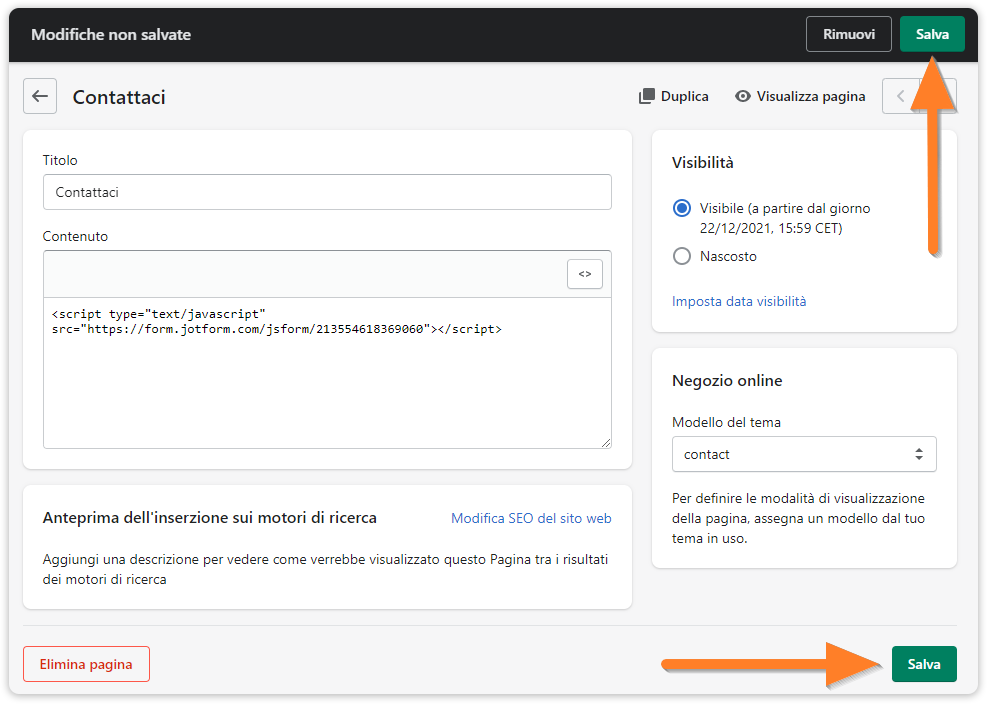 Aggiungere un Modulo al tuo Store Shopify Image-4
