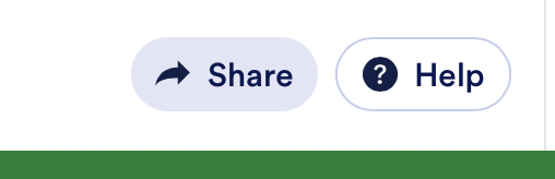 Viewing the Share button on the upper right corner on Jotform Tables