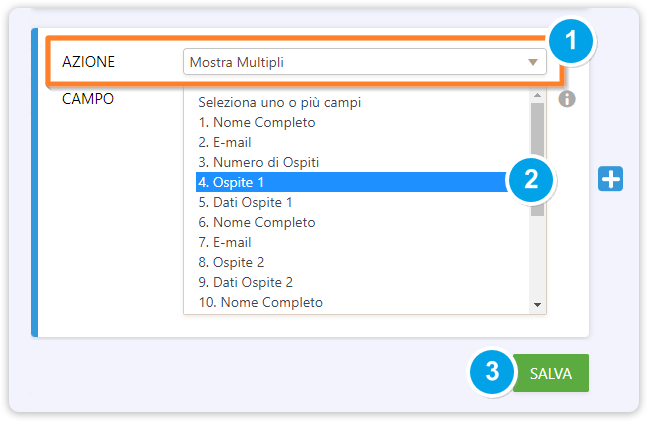 Mostrare o Nascondere Più Campi in una Volta Tramite l'elemento Contrai Sezione Image-6