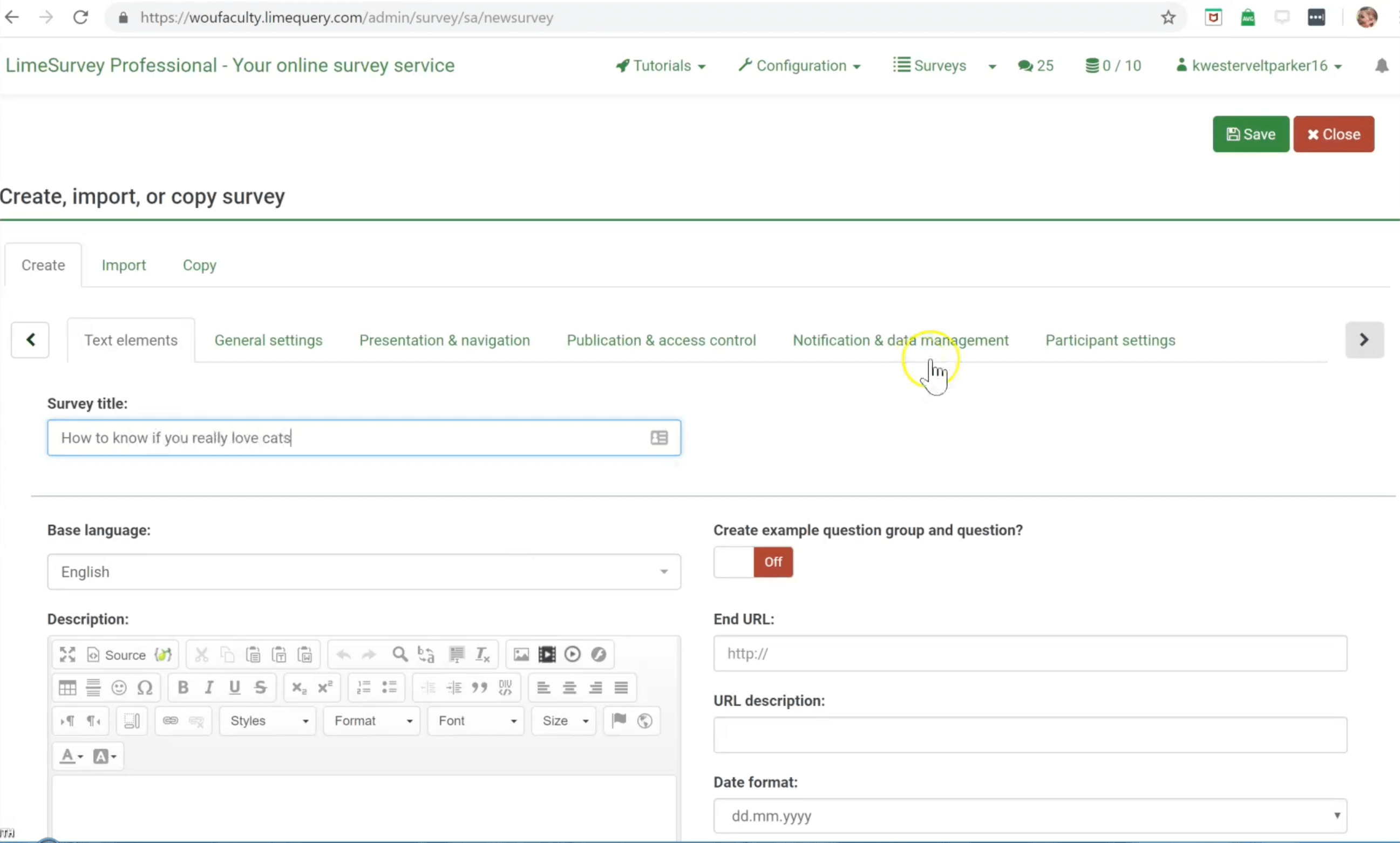 LimeSurvey