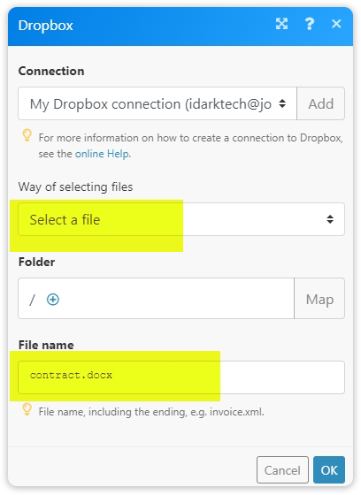 Popolare un Template Word con i Dati del Modulo Image-9