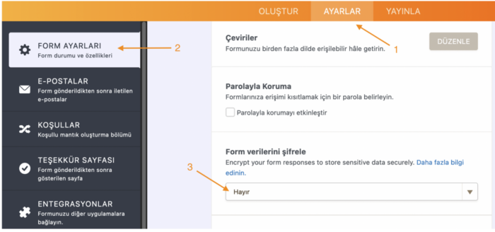 Şifreli Formlar – Nedir ve Nasıl Kullanılır Image-14